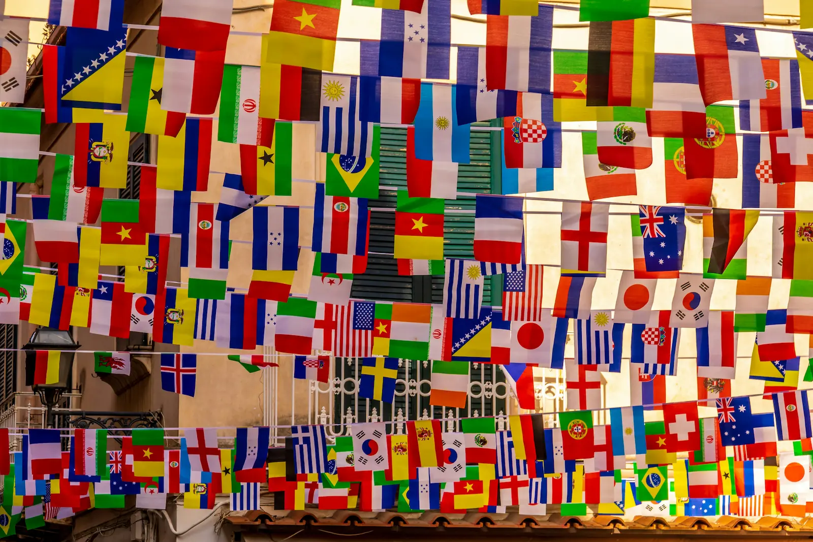 V6 flags of the world